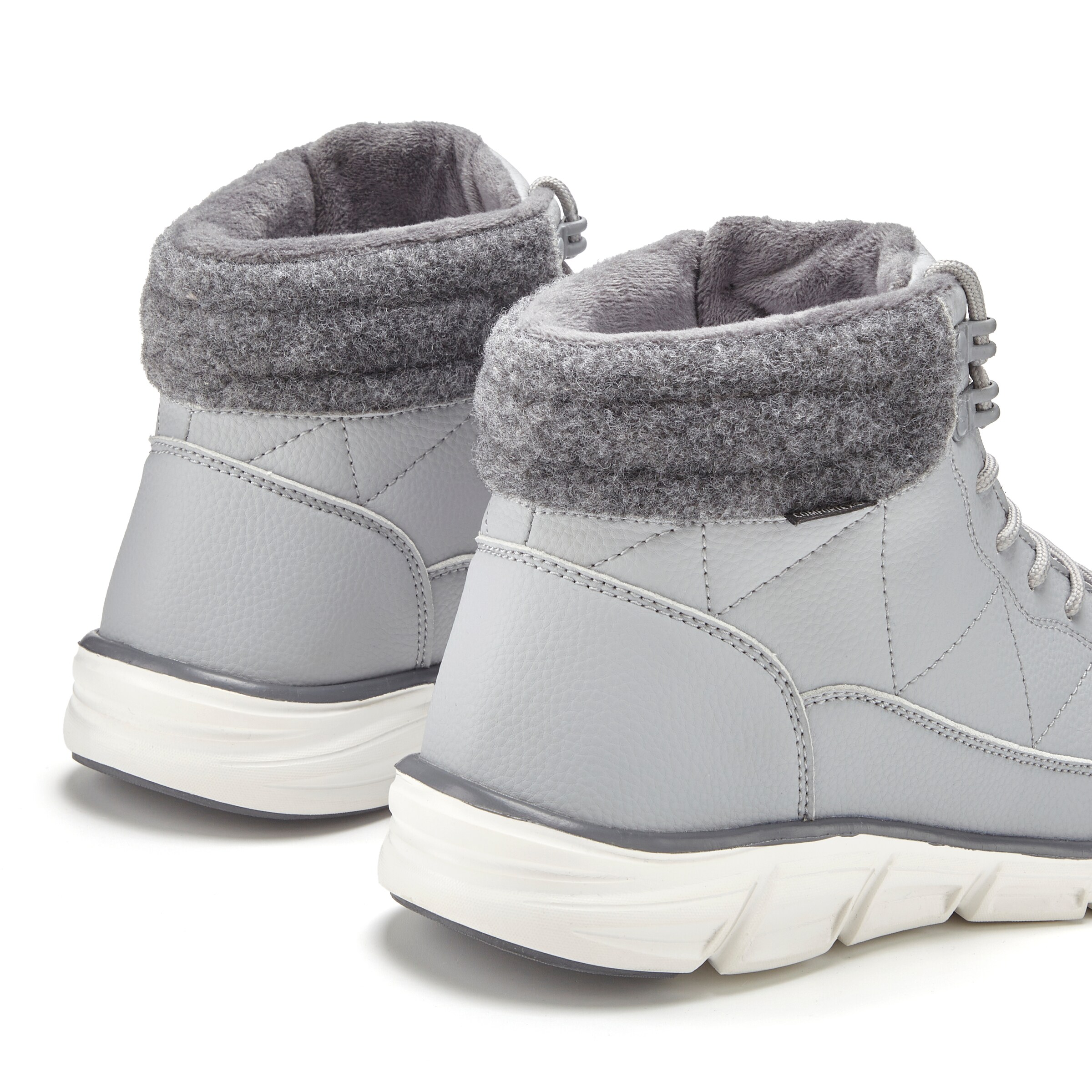 LASCANA Schnürstiefelette in Grau