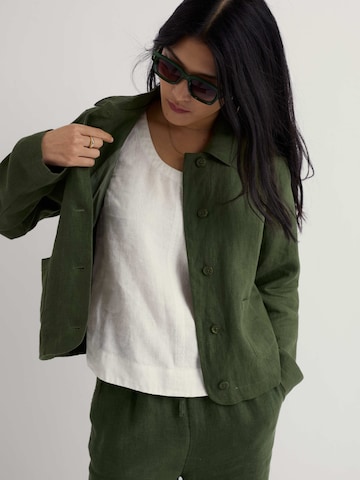Veste mi-saison 'Arame' Seasalt Cornwall en vert : devant