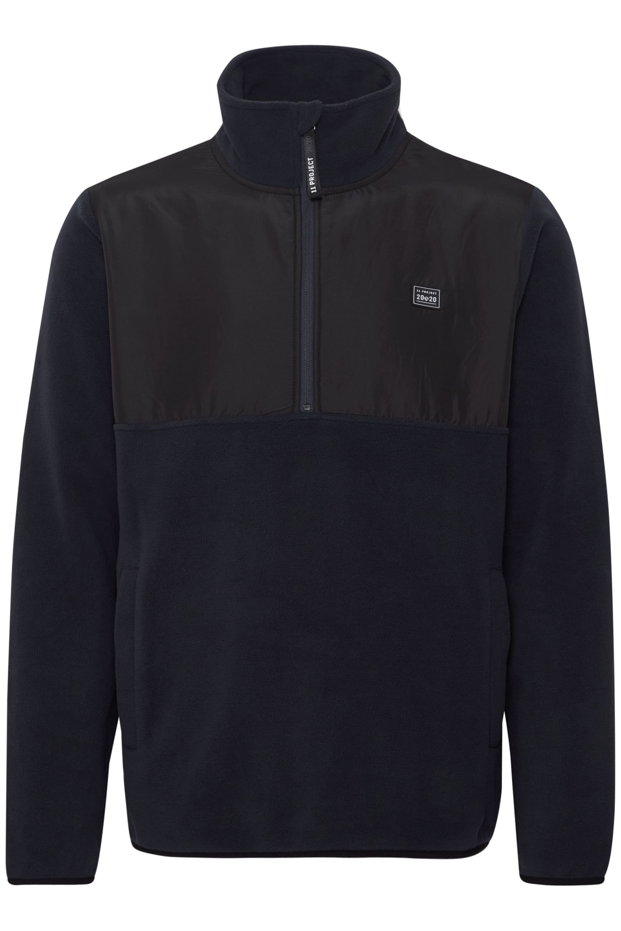 11 Project - Casaco de velo em azul: frente