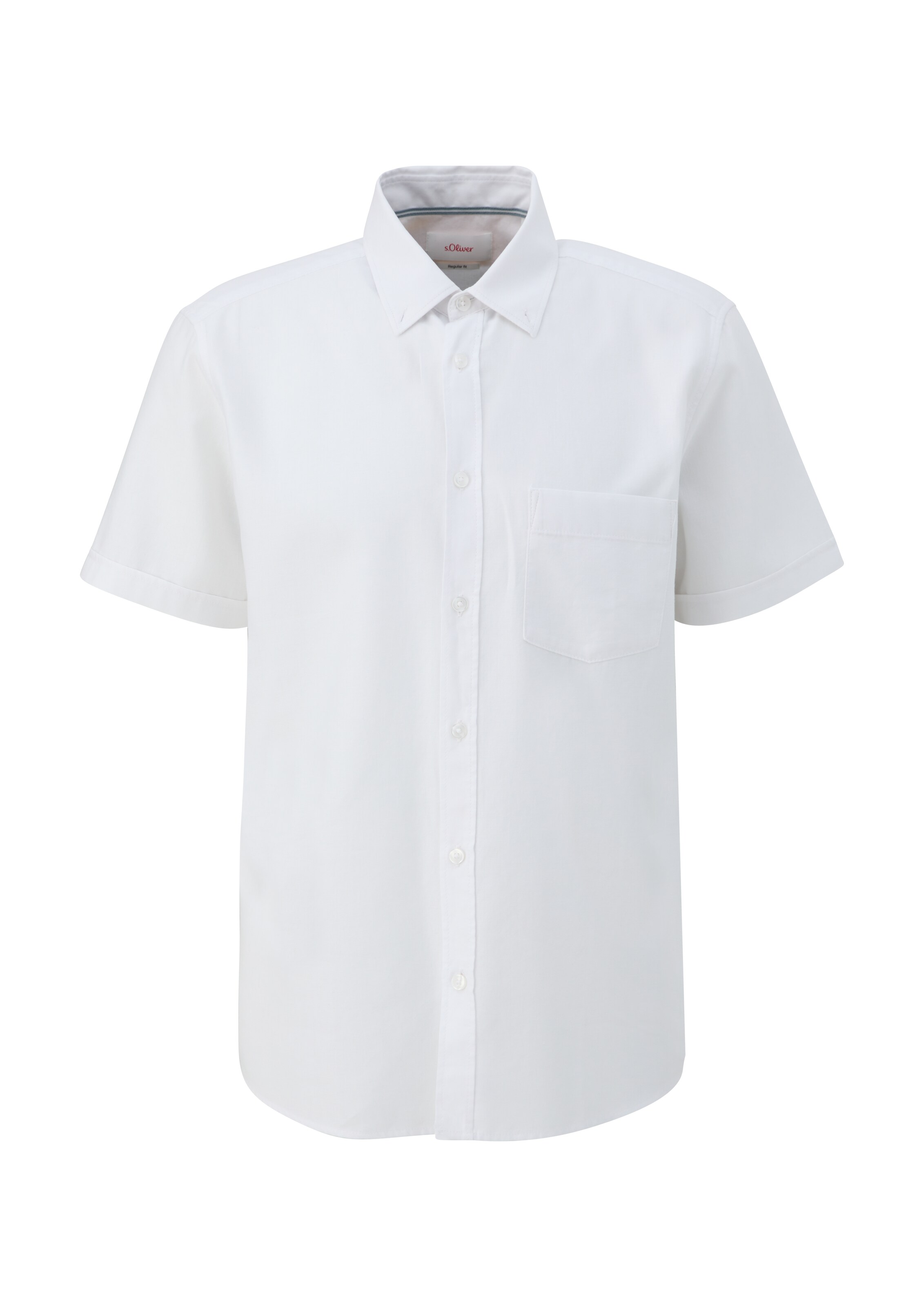 Chemise s.Oliver en blanc : devant