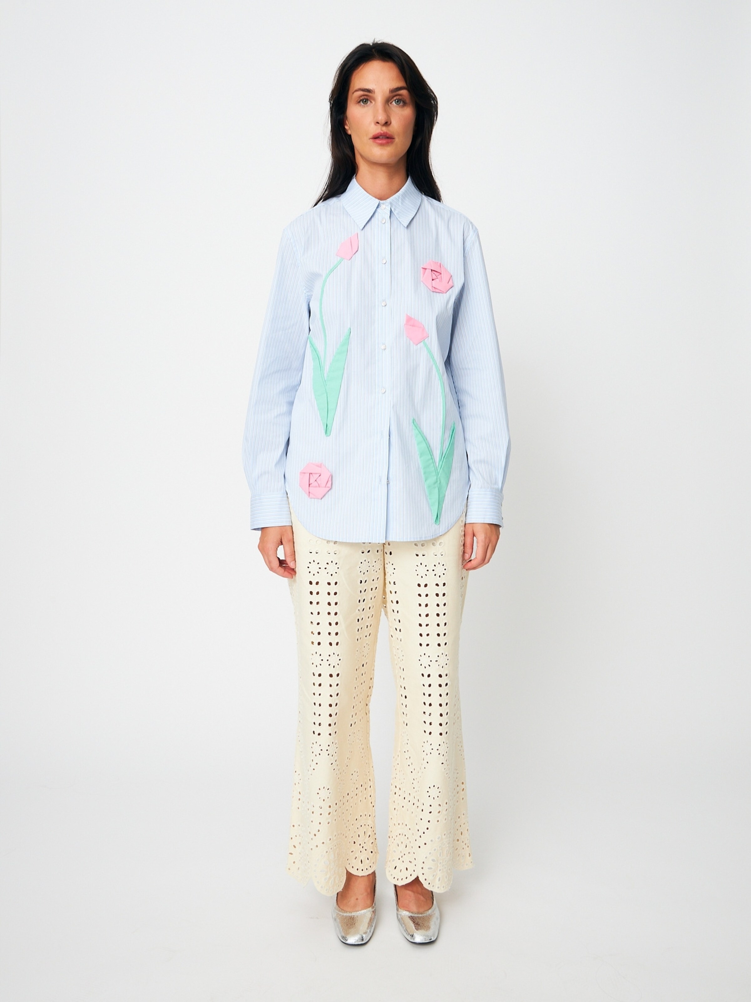 Crās - Camisa ' Sisselcras ' em branco