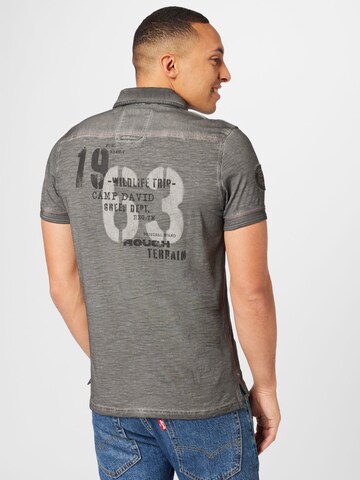 CAMP DAVID Shirt in Grey