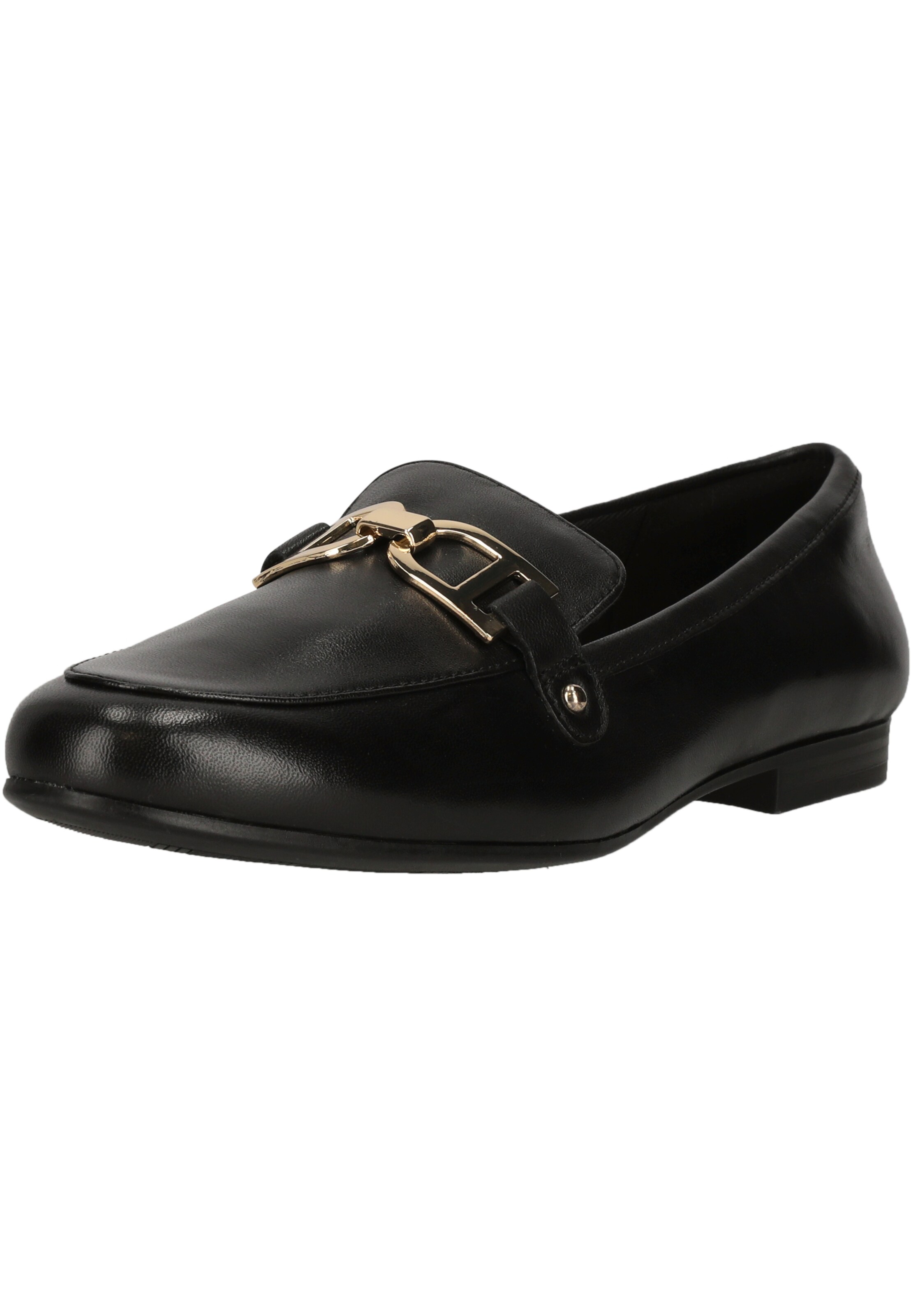 CLARKS Slipper 'Tamna Trim' in Schwarz: Vorderseite
