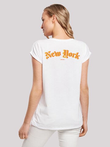 T-shirt 'THE STREETS OF THE WORLD' F4NT4STIC en blanc : devant