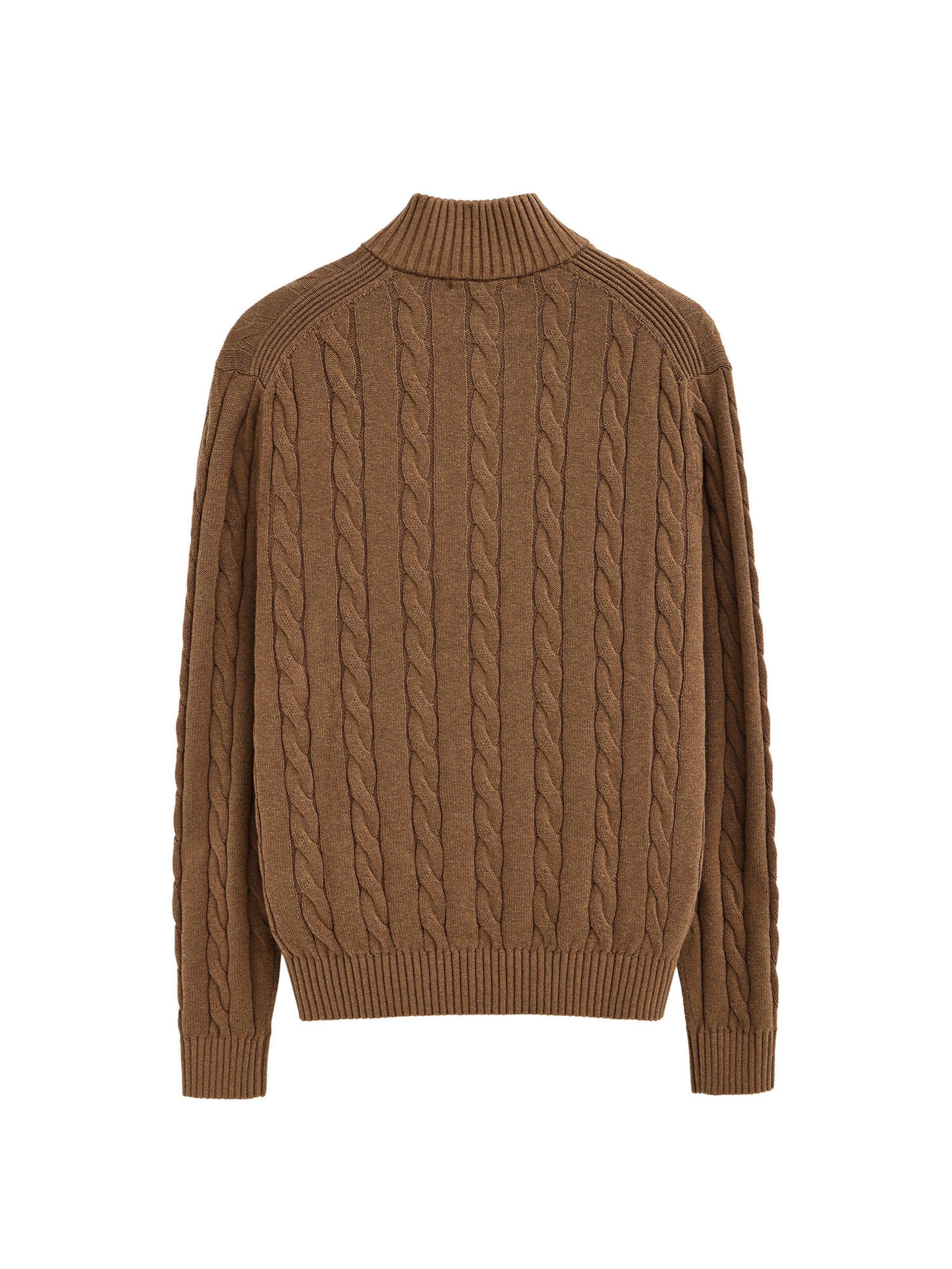 Polo Club Pullover 'RIGBY' in Braun
