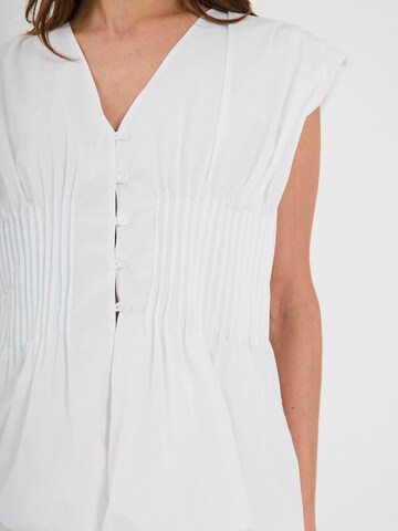 Haut ' Betty ' NORR en blanc