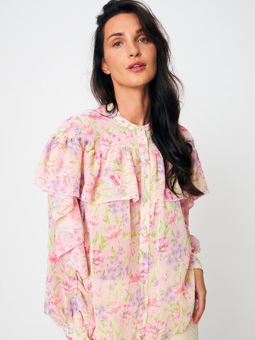 Crās - Camisa ' Larlilcras ' em mistura de cores: frente