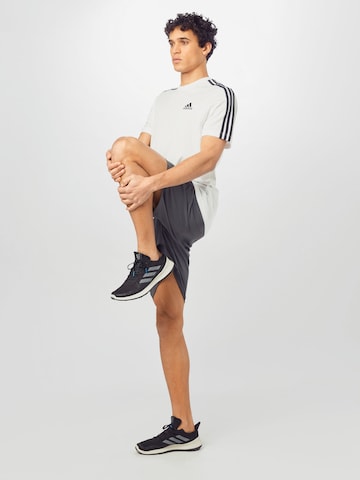 balts ADIDAS SPORTSWEAR Sporta krekls 'Essentials 3-Stripes'