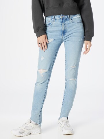 LEVI'S ® Skinny Jeans '721 High Rise Skinny' in Blauw: voorkant