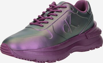 Calvin Klein Jeans Platform trainers 'Chunky' in Purple: front