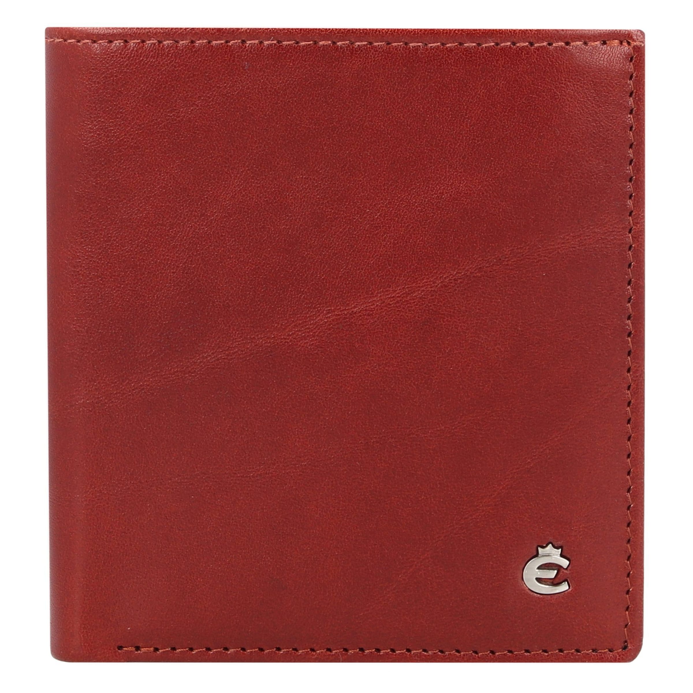 Esquire Wallet 'Toscana' in Red: front