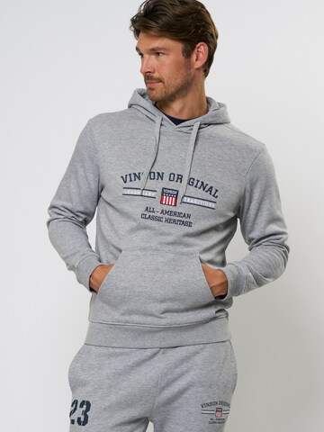 Pullover 'Mortimer' di VINSON in grigio: frontale