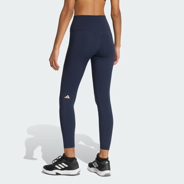 Skinny Pantalon de sport 'Studio All Me' ADIDAS PERFORMANCE en bleu