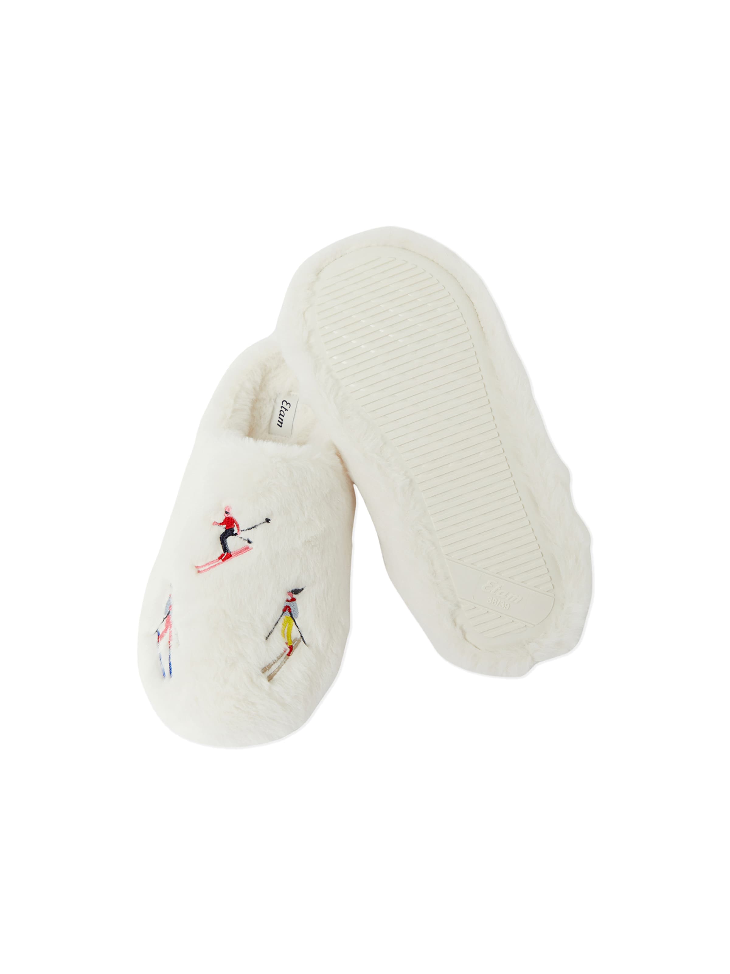 ETAM Slippers 'Wik' in Beige