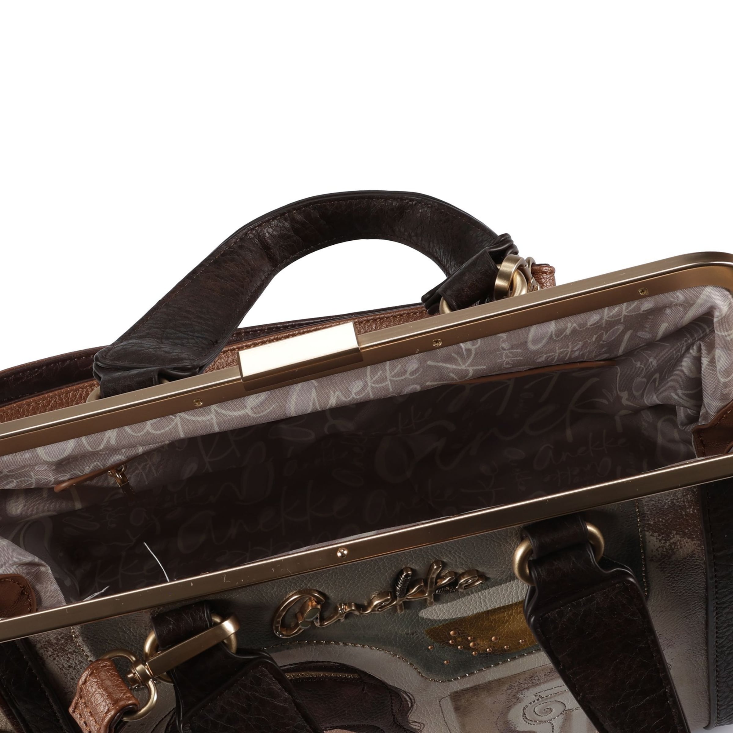 Anekke Schultertasche 'Muse' in Braun