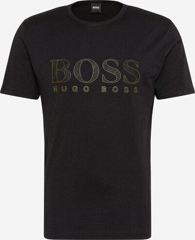 BOSS ATHLEISURE T-Shirt en jaune d'or / noir, Vue avec produit