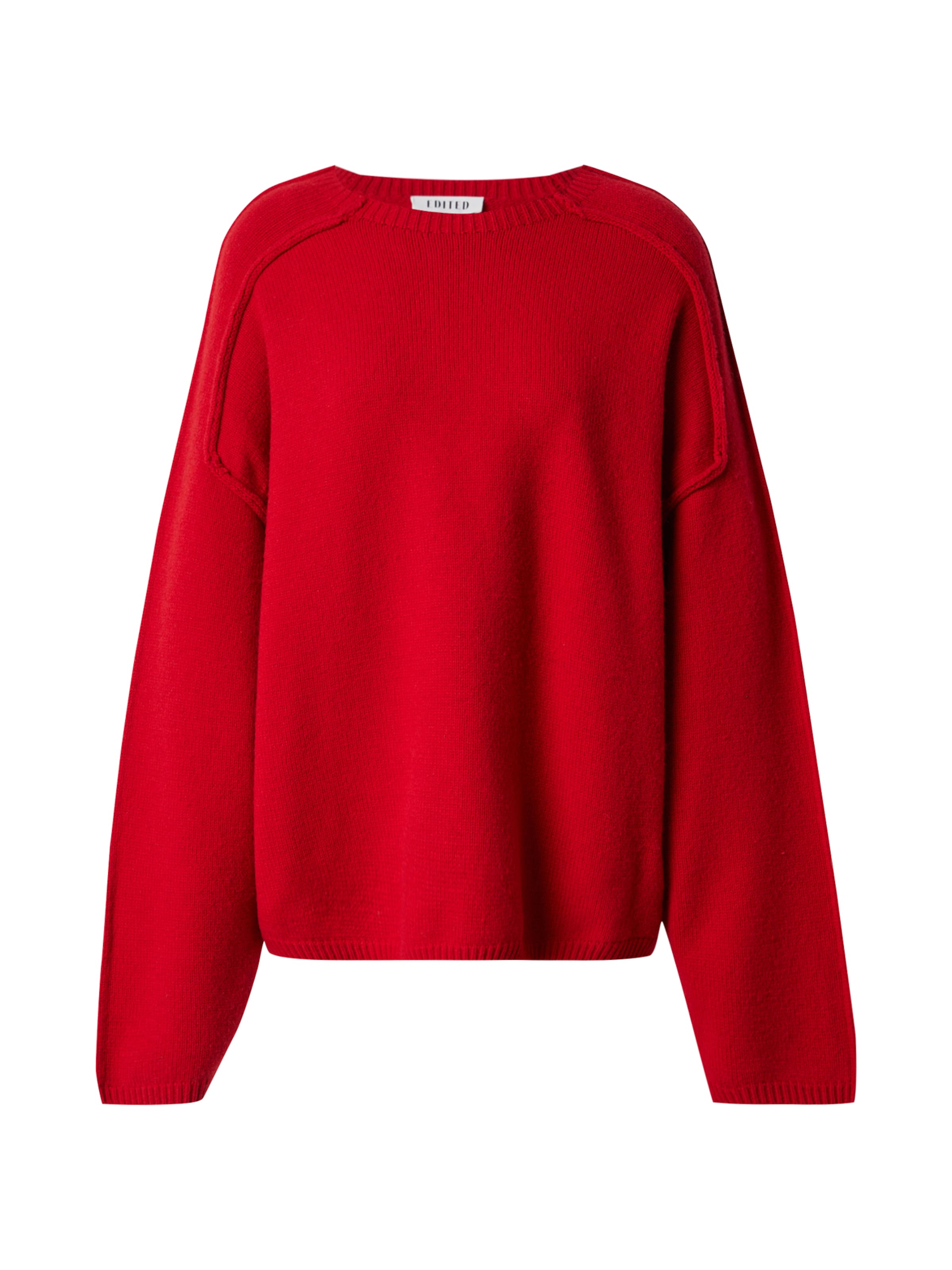EDITED Pullover aus Wollmix 'Naiba' in Rot: Vorderseite