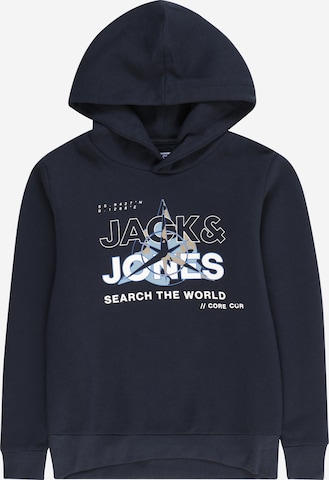 Jack & Jones Junior Sweatshirt 'HUNT' in Blue: front