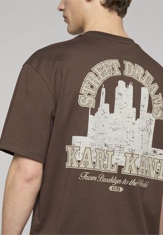 T-Shirt Karl Kani en marron