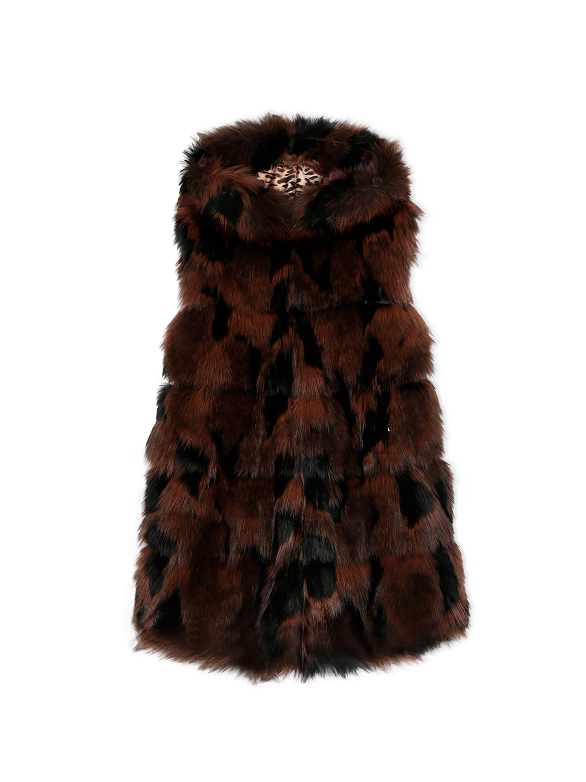 brūns Lola Casademunt Veste: no priekšpuses