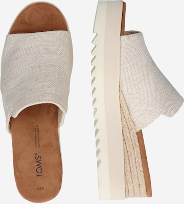 Sandalo 'DIANA MULE' di TOMS in beige