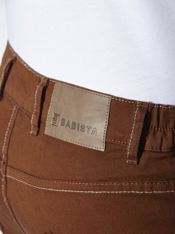 BABISTA Regular Trousers ' Elibesso ' in Brown