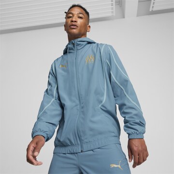PUMA Trainingsjacke in Blau: Vorderseite