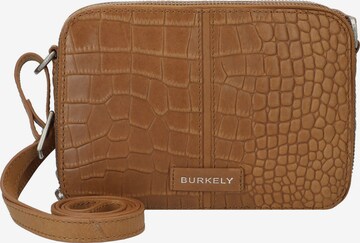 Burkely Crossbody Bag in Brown: front