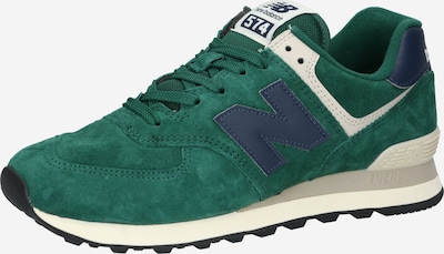 new balance Niske tenisice '574' u tamno plava / smaragdno zelena / bijela, Pregled proizvoda