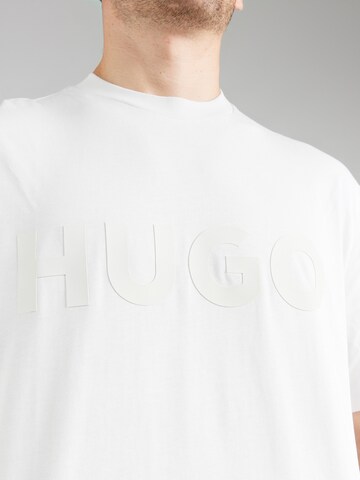 HUGO Majica 'Dinkee' | bež barva