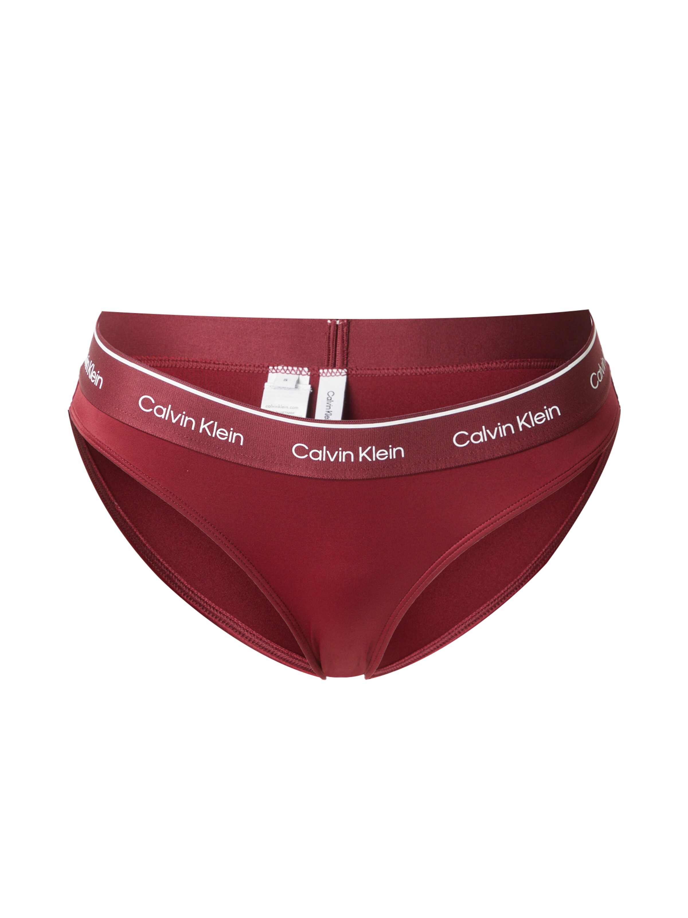 purpurinė Calvin Klein Swimwear Bikinio kelnaitės: priekis