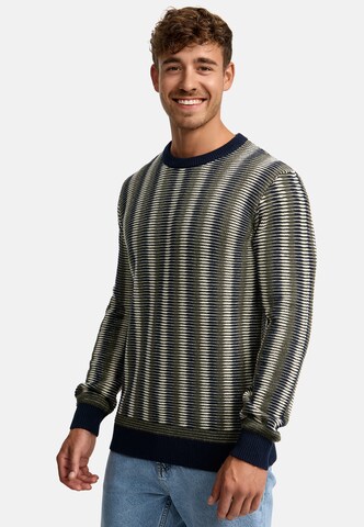 INDICODE JEANS Sweater 'Scott' in Blue
