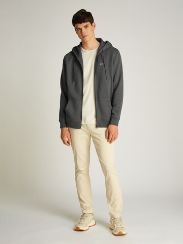 Tommy Jeans - Sudadera con cremallera en gris