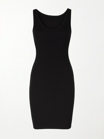 Nudyess Knitted dress 'Lanzarotte Mini' in Black: front