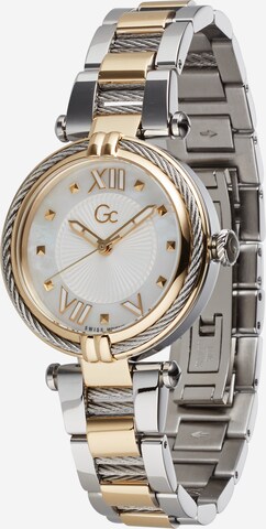 Gc Analog Watch 'CableChic' in Gold: front