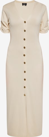 smėlio faina Megzta suknelė: priekis