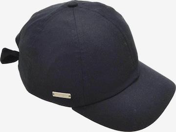Seeberger Cap 'Cap' in Black: front