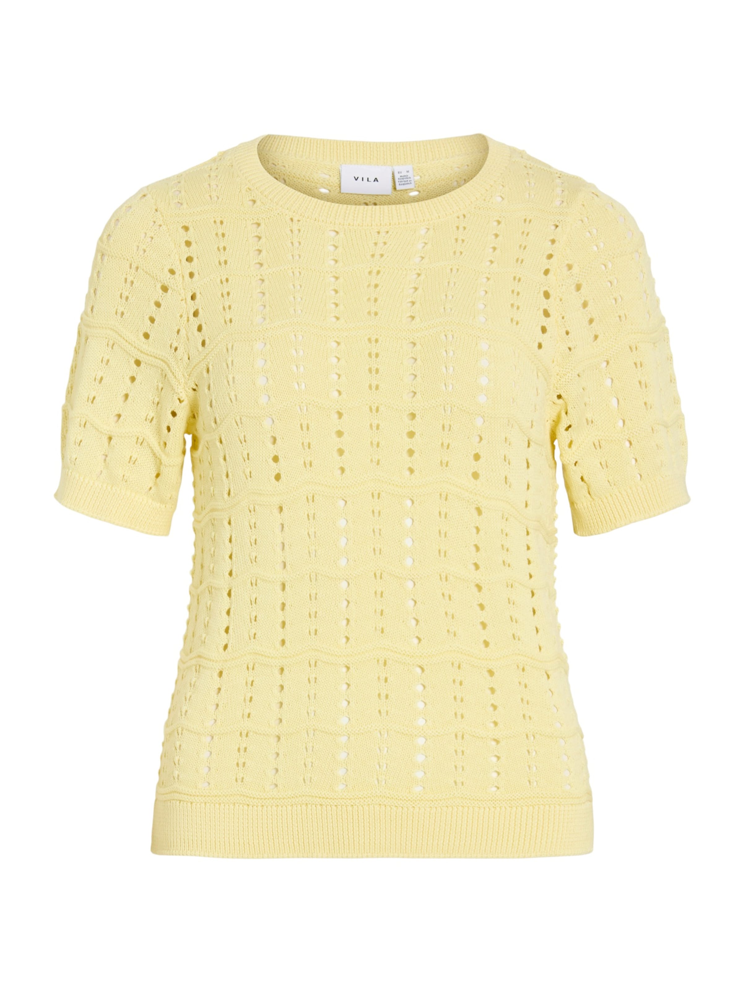 VILA - Jersey 'VISIDONA' en amarillo: frente