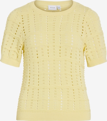 VILA - Jersey 'VISIDONA' en amarillo: frente