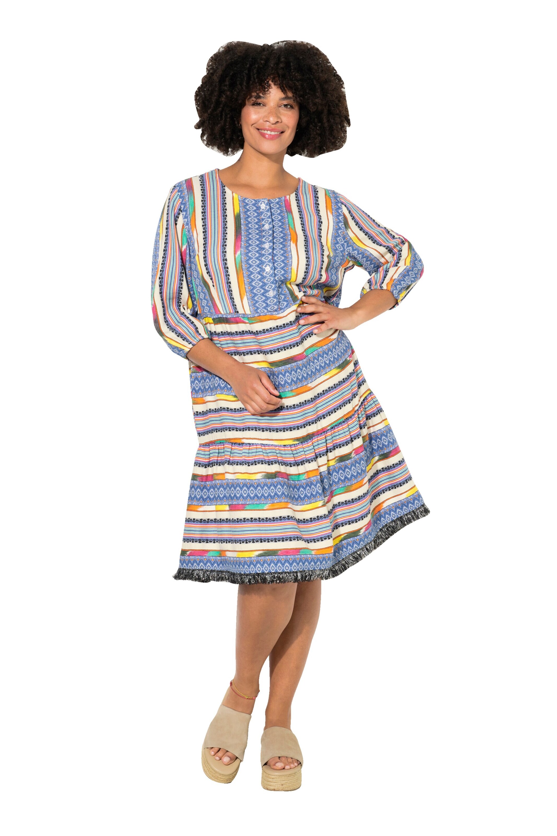 Angel of Style Jurk in Gemengde kleuren: voorkant