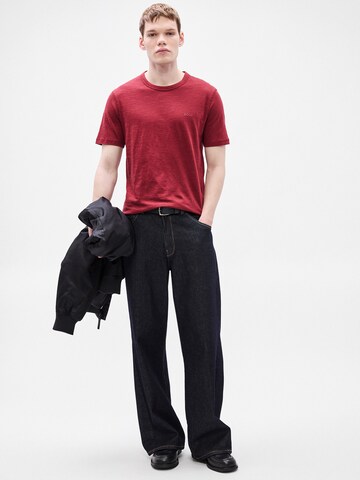 BOSS Футболка 'Tegood' в Красный