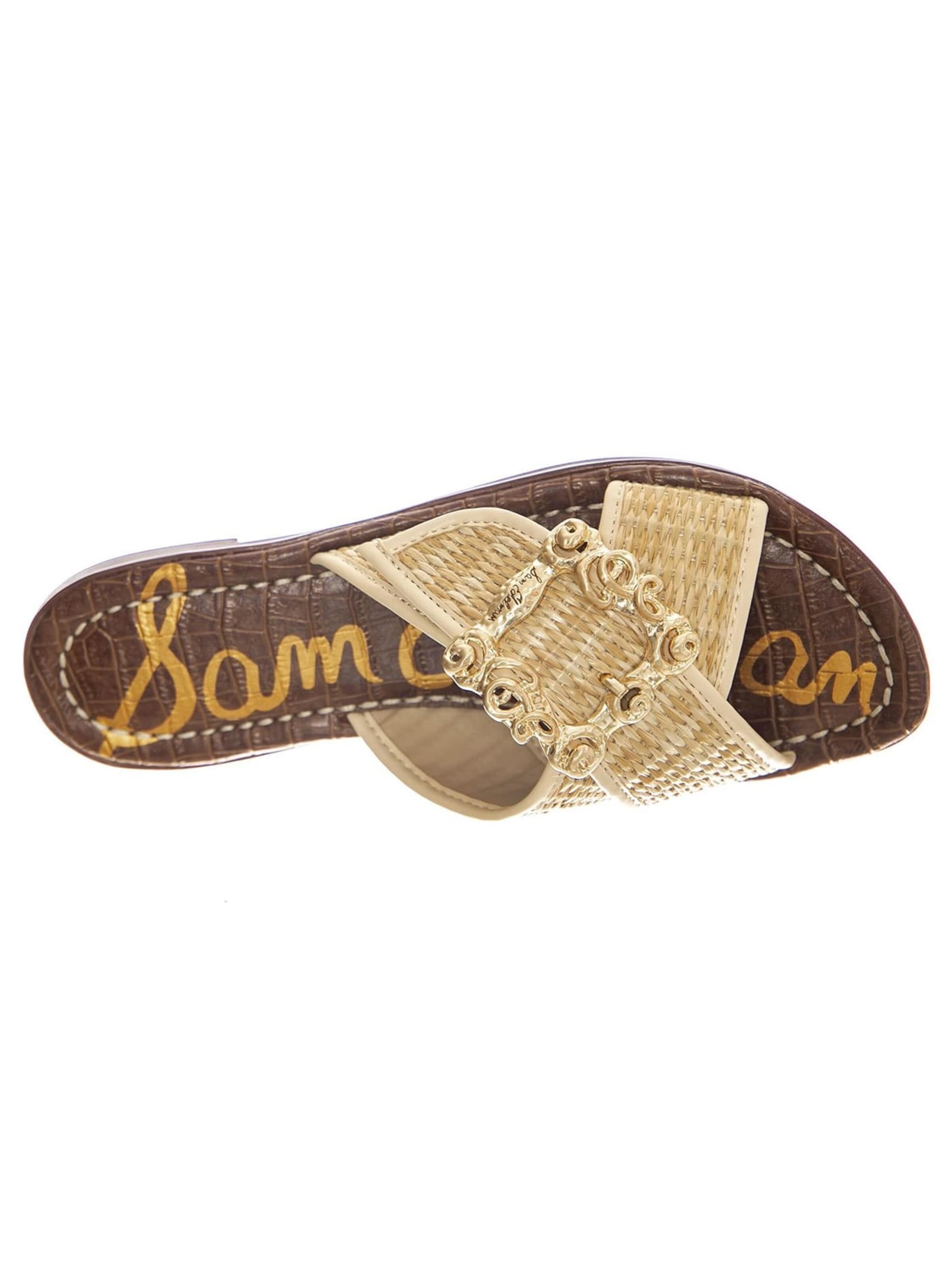 Sam Edelman Mules 'Gracyn Dark Natura' in Beige