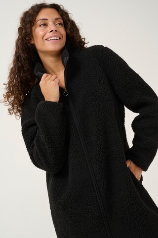 Love Copenhagen Fleece jas 'Vigga' in Zwart