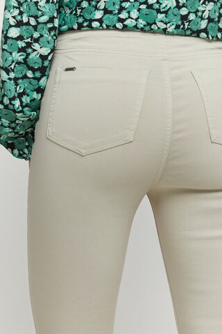 Skinny Pantaloni 'KEIRA' di b.young in grigio