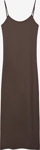 Pull&Bear Summer dress in Brown: front