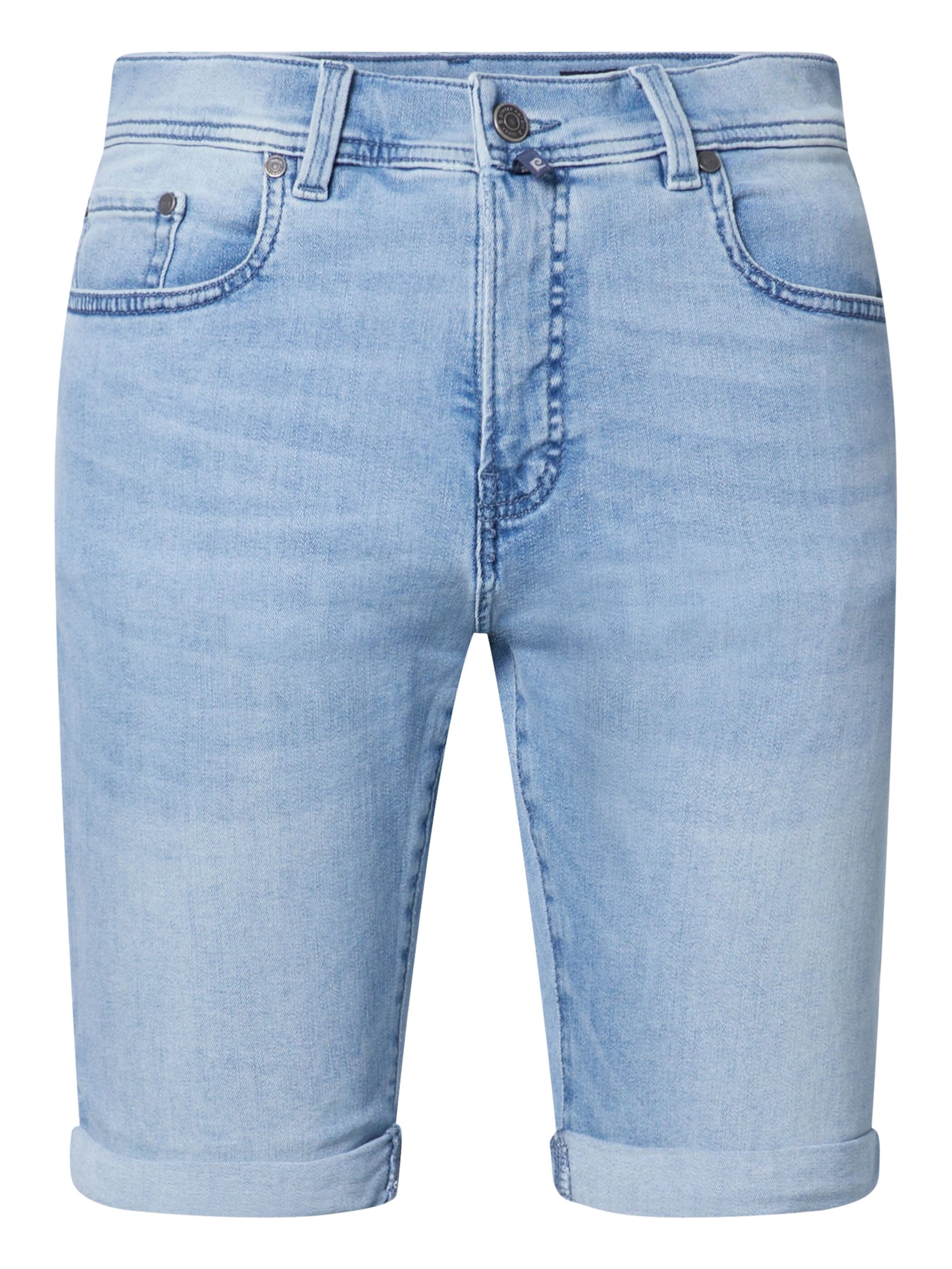 PIERRE CARDIN Slimfit Jeans in Blauw: voorkant