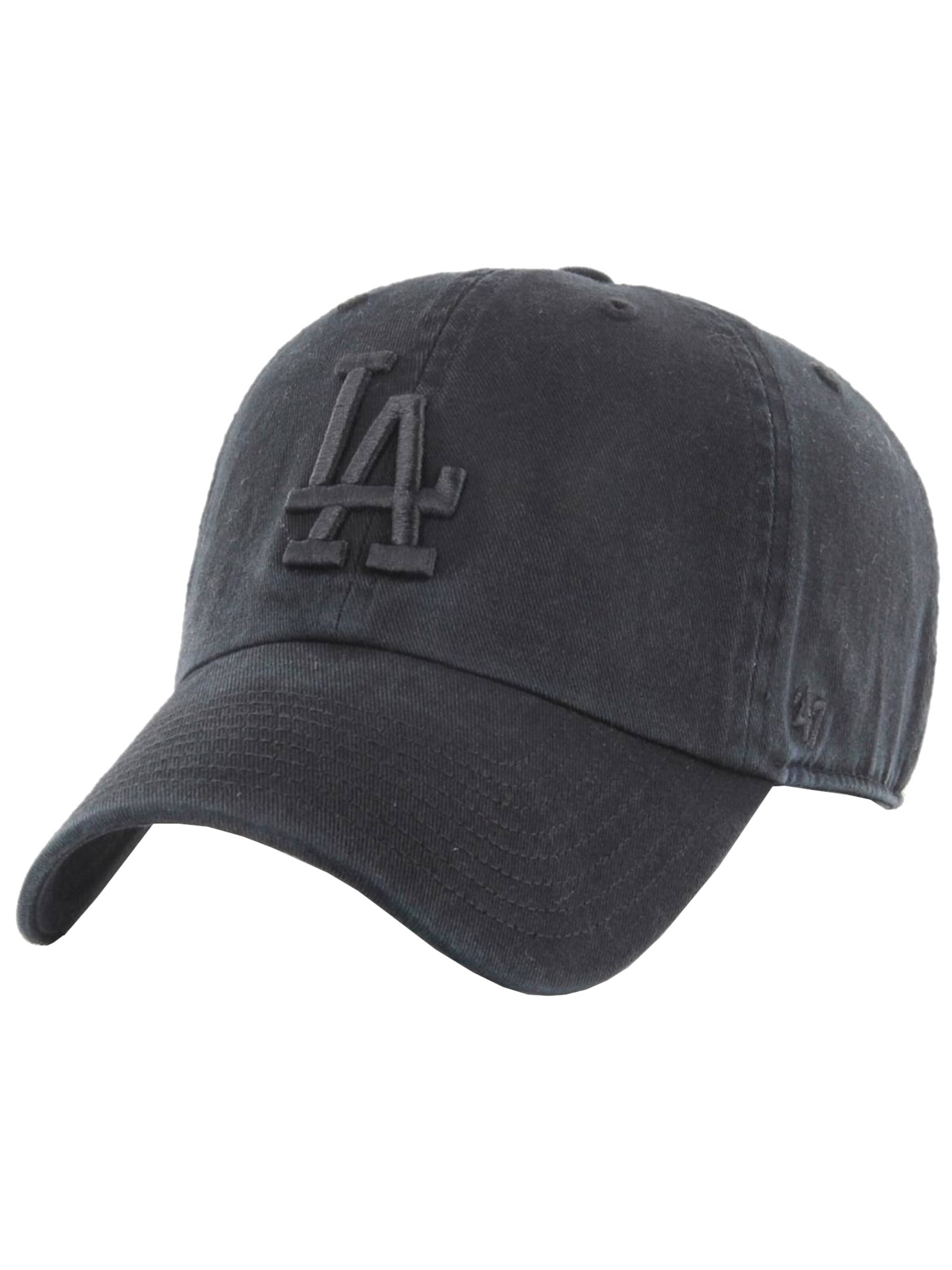 47 Cap '47 Brand MLB Los Angeles Dodgers Cap'‌‌‌‌‌ in Schwarz: Vorderseite