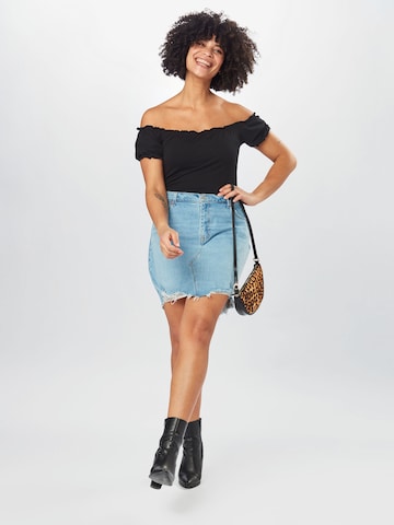 Levi's® Plus Sukně 'PL Deconstructed Skirt' – modrá