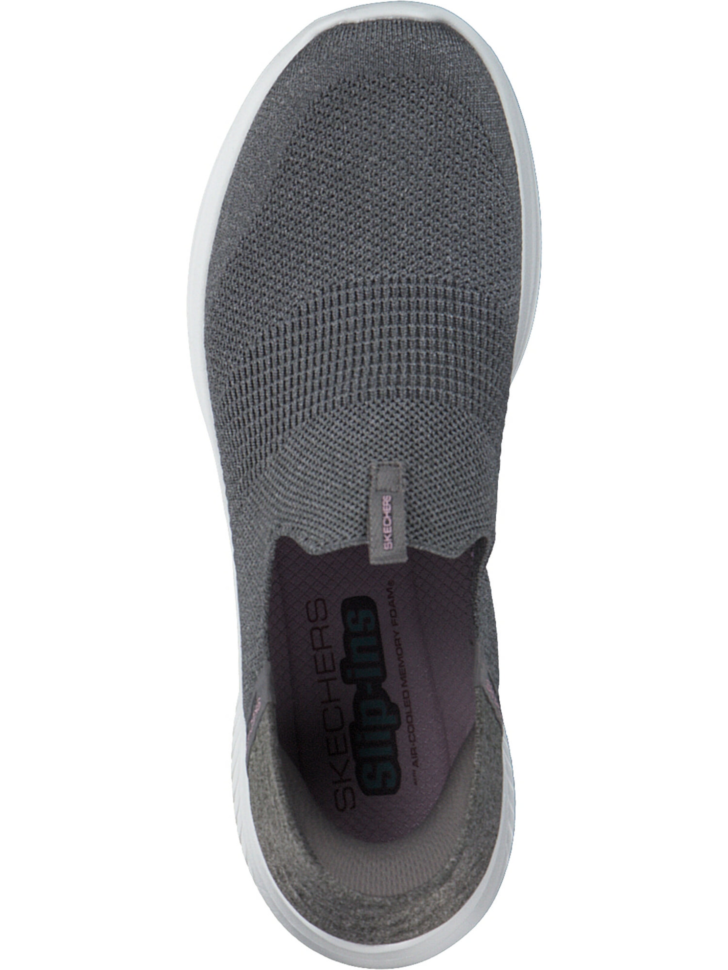 SKECHERS Slip On 'Ultra Flex 3.0 - Smooth Step' in Grau