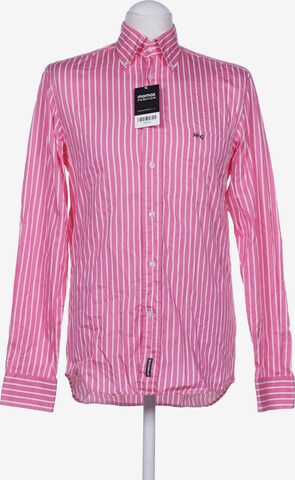 McGREGOR Button Up Shirt in S in Pink: front